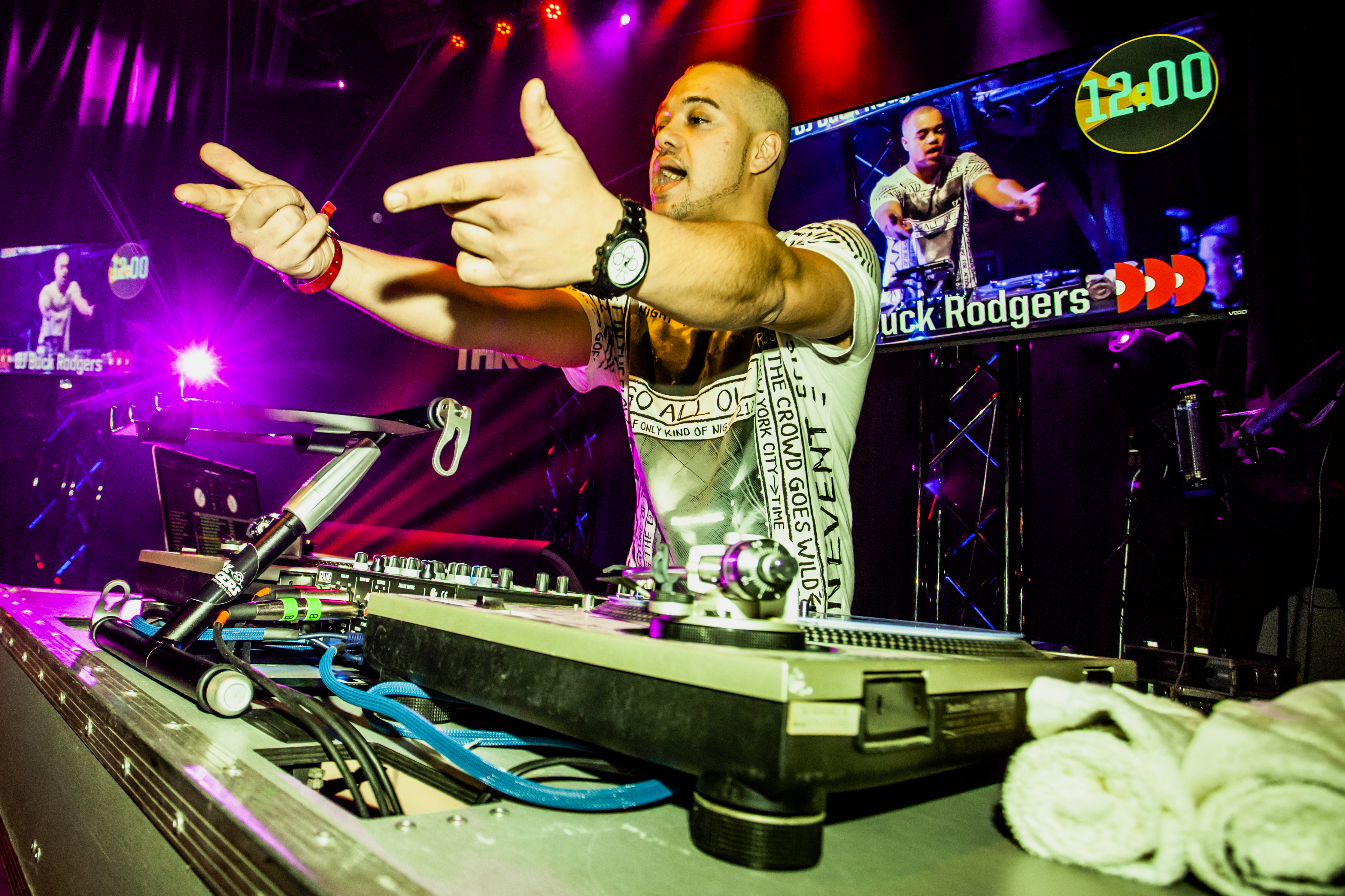 Buck Rodgers performs at Red Bull Thre3Style, in New Orleans, LA, USA, on 21 February, 2015.