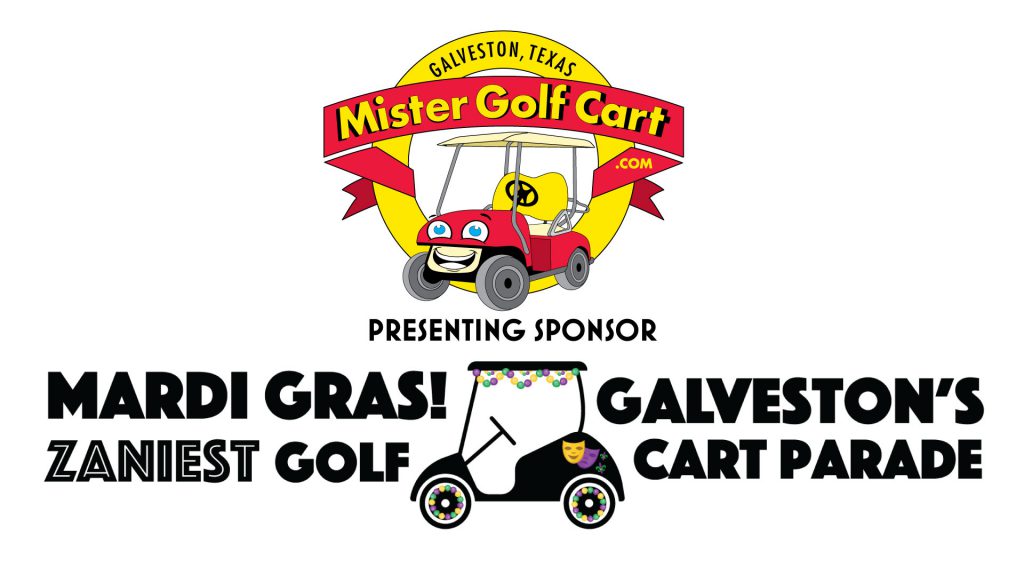 9th Annual Zaniest Golf Cart Parade Mardi Gras Galveston