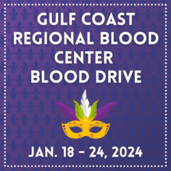 Gulf Coast Regional Blood Center Blood Drive