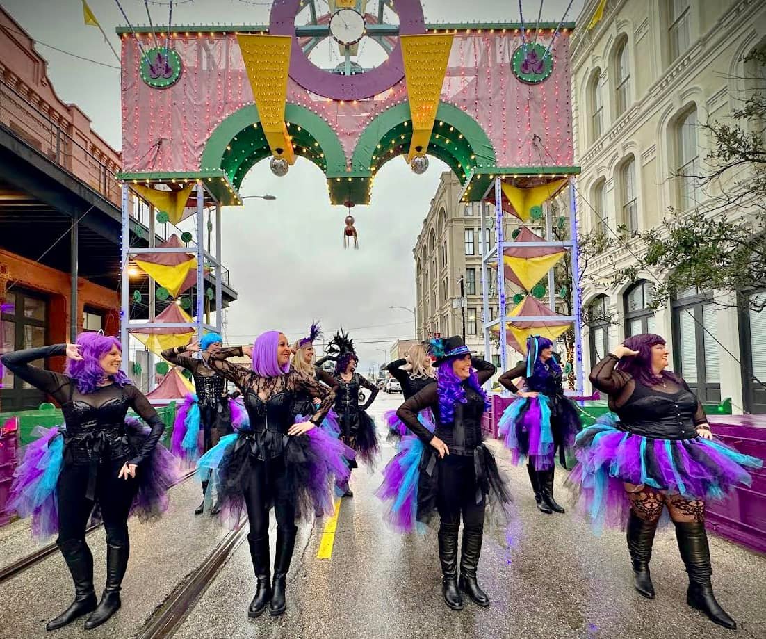Tutu Live Krewe is the Newe Krewe for 2025! Mardi Gras! Galveston